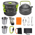 Portable camping cooker stove